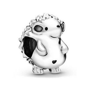 Hedgehog Silver Charm for Bracelets